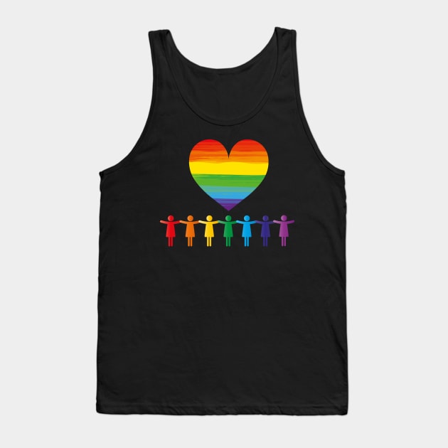 Happy Pride 3 Tank Top by grafart